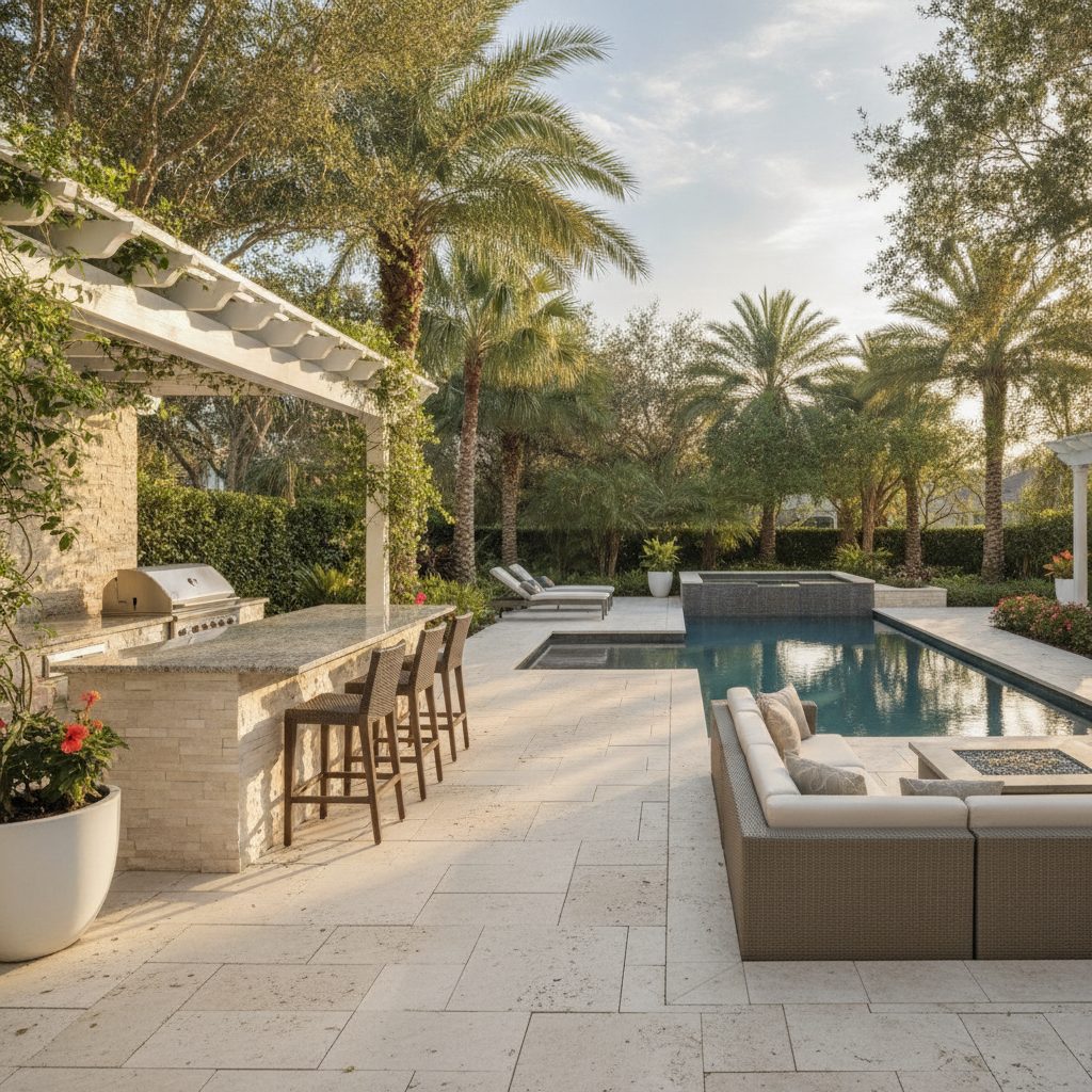 Outdoor kitchen